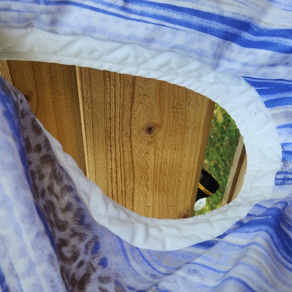 Chico's Vest Ivory Cream Quilted Women L 12 - Picture 7 of 14